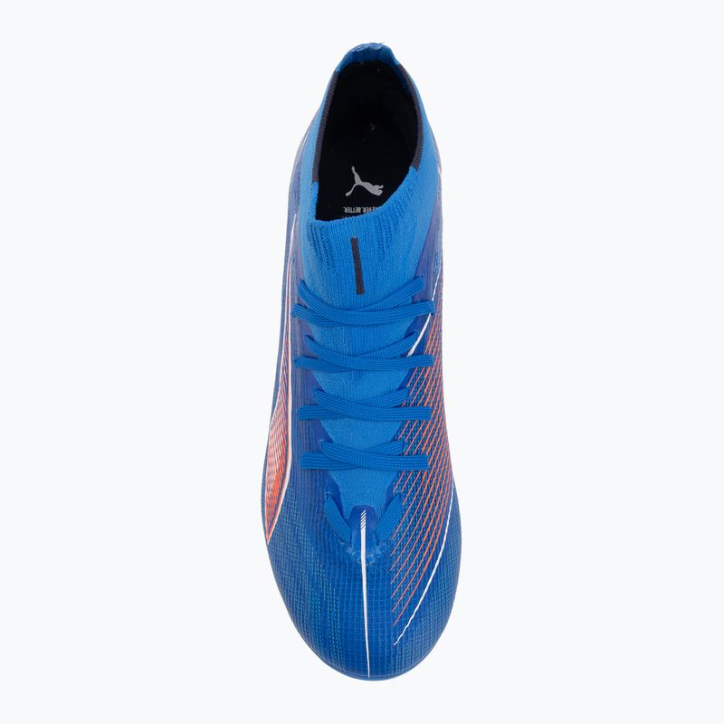 Încălțăminte de fotbal pentru bărbați PUMA Ultra 6 Match+ FG/AG ultra blue/puma white/puma black 5