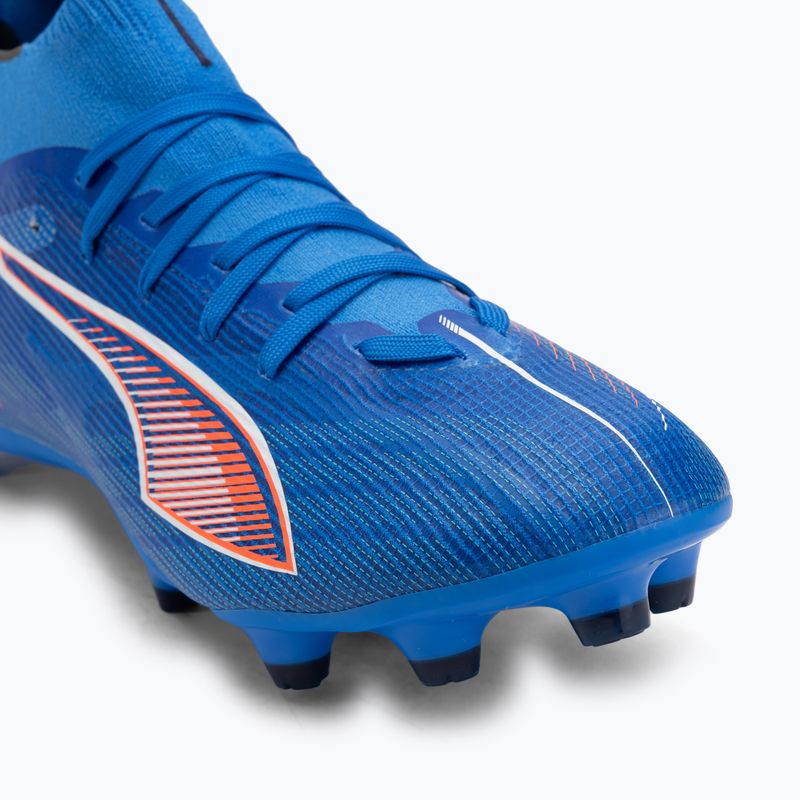 Încălțăminte de fotbal pentru bărbați PUMA Ultra 6 Match+ FG/AG ultra blue/puma white/puma black 7