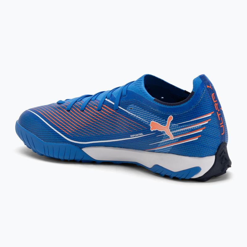 Încălțăminte de fotbal pentru bărbați PUMA Ultra 6 Match TT ultra blue/puma white/glowing red 3