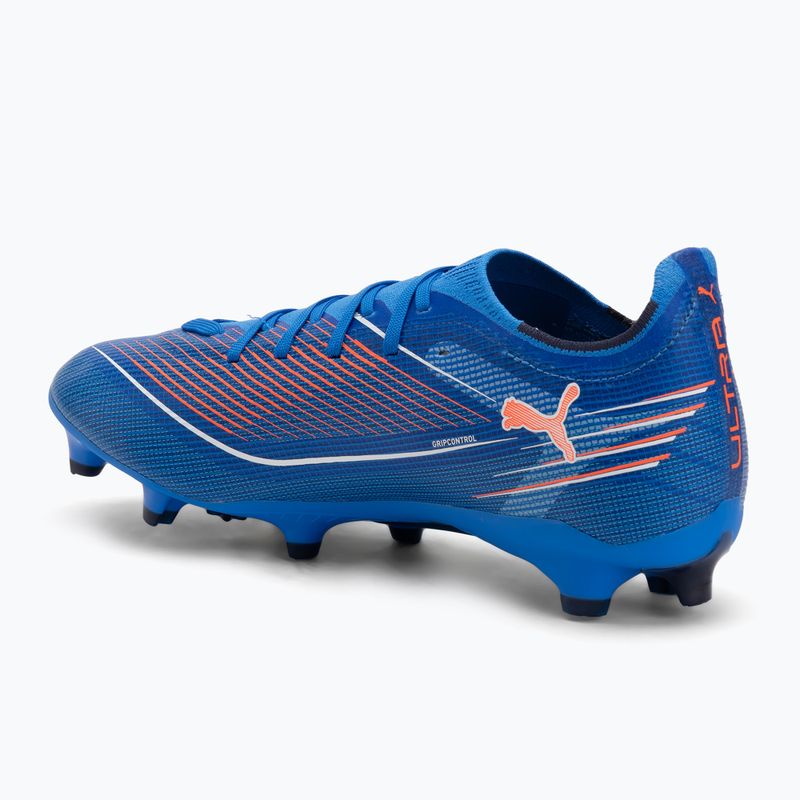 Încălțăminte de fotbal pentru bărbați PUMA Ultra 6 Match FG/AG ultra blue/puma white/glowing red 3