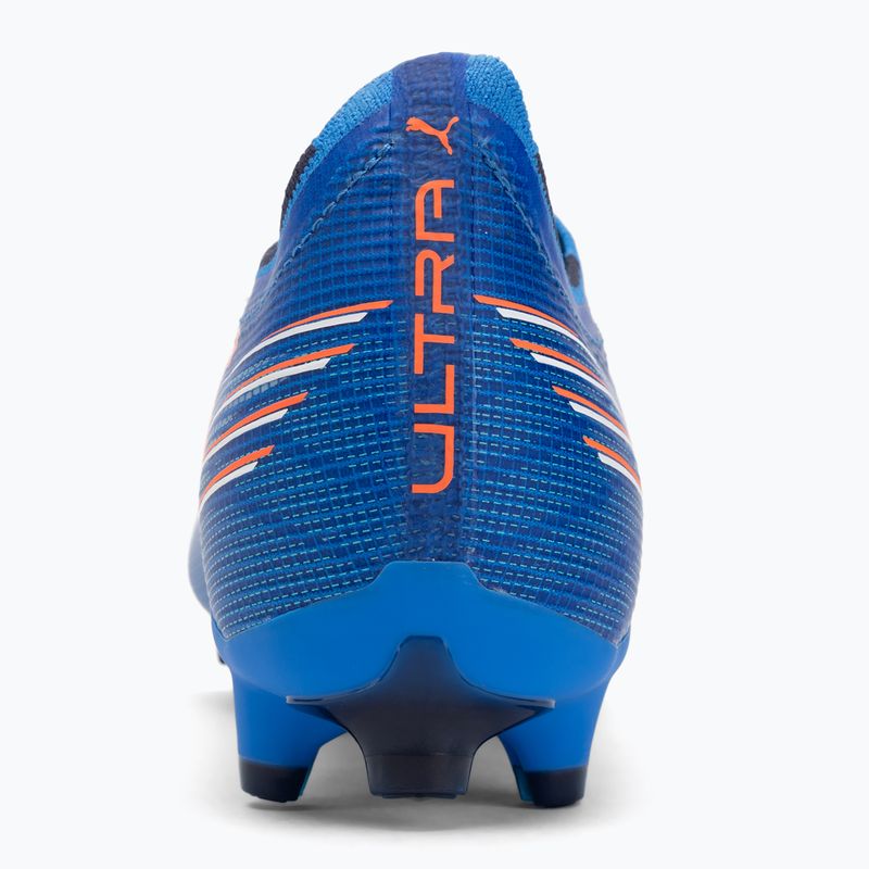 Încălțăminte de fotbal pentru bărbați PUMA Ultra 6 Match FG/AG ultra blue/puma white/glowing red 6