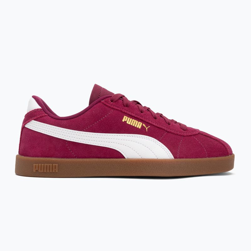 Încălțăminte  PUMA Club II berry/puma white/puma gold 2