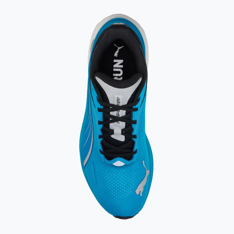 Pantofi de alergare bărbați PUMA Electrify Nitro 4 mint melt/speed blue 5