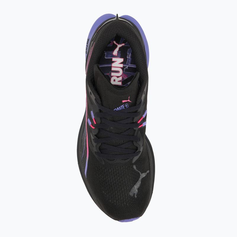 Încălțăminte de alergare pentru bărbați PUMA Deviate Nitro 3 Digitokyo puma black / dark 5