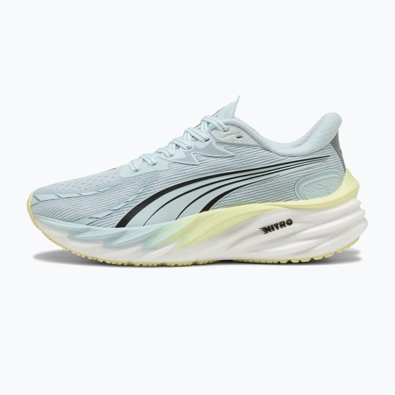 Încălțăminte de alergare pentru femei Puma Velocity Nitro 4 sea glass / gold moon 8