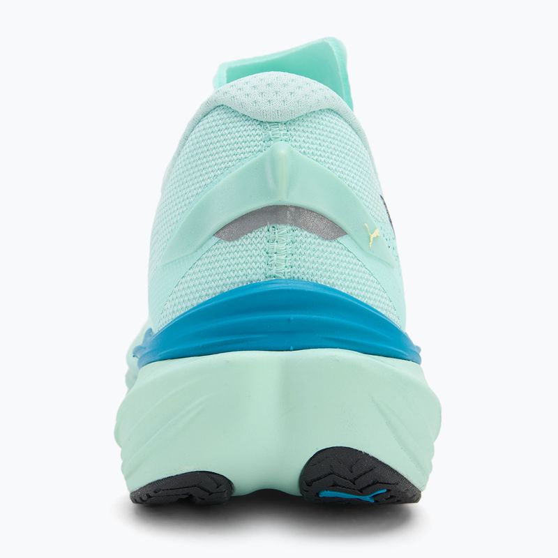 Pantofi de alergare bărbați PUMA Deviate Nitro 3 mint melt/speed blue 6