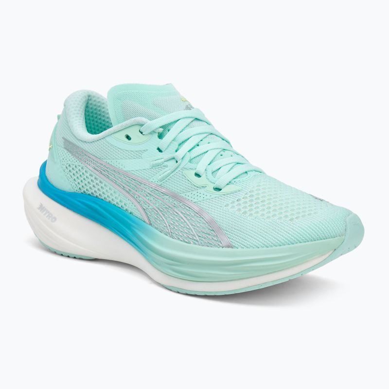 Încălțăminte de alergare pentru femei PUMA Deviate Nitro 3 mint melt/speed blue