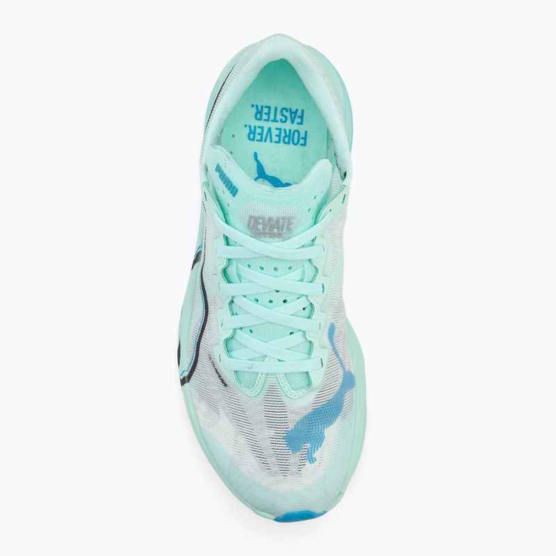 Pantofi de alergare damă PUMA Deviate Nitro Elite 3 mint melt/speed blue 5