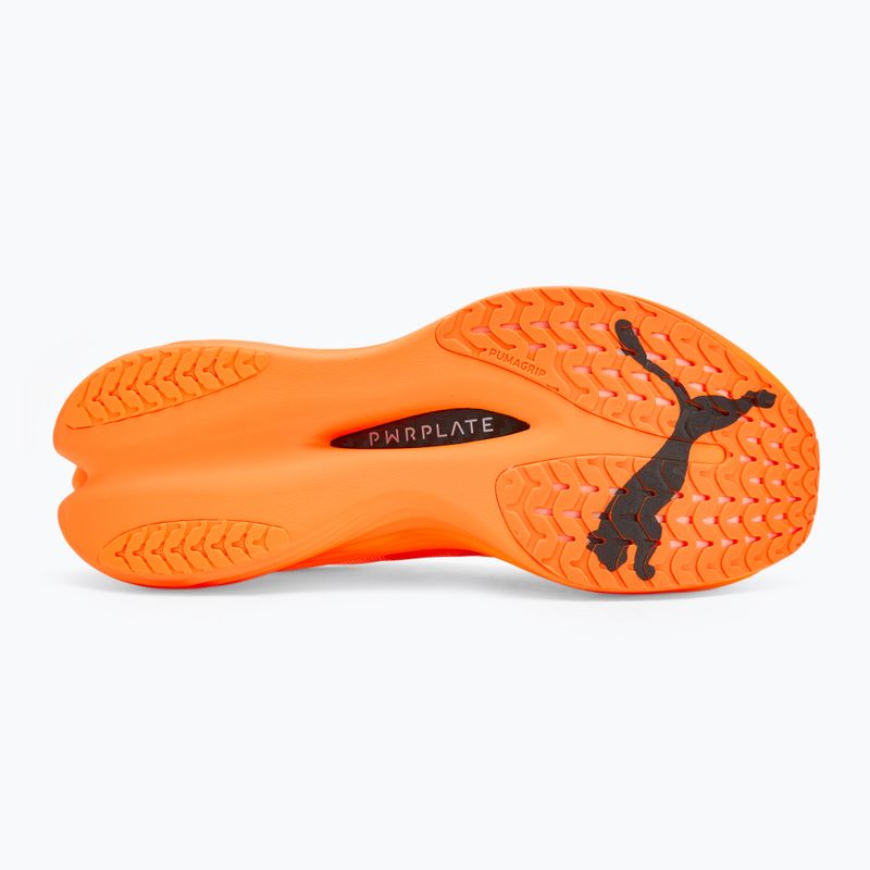 Încălțăminte de alergare pentru bărbați PUMA Deviate Nitro Elite 3 heat fire/puma black 4