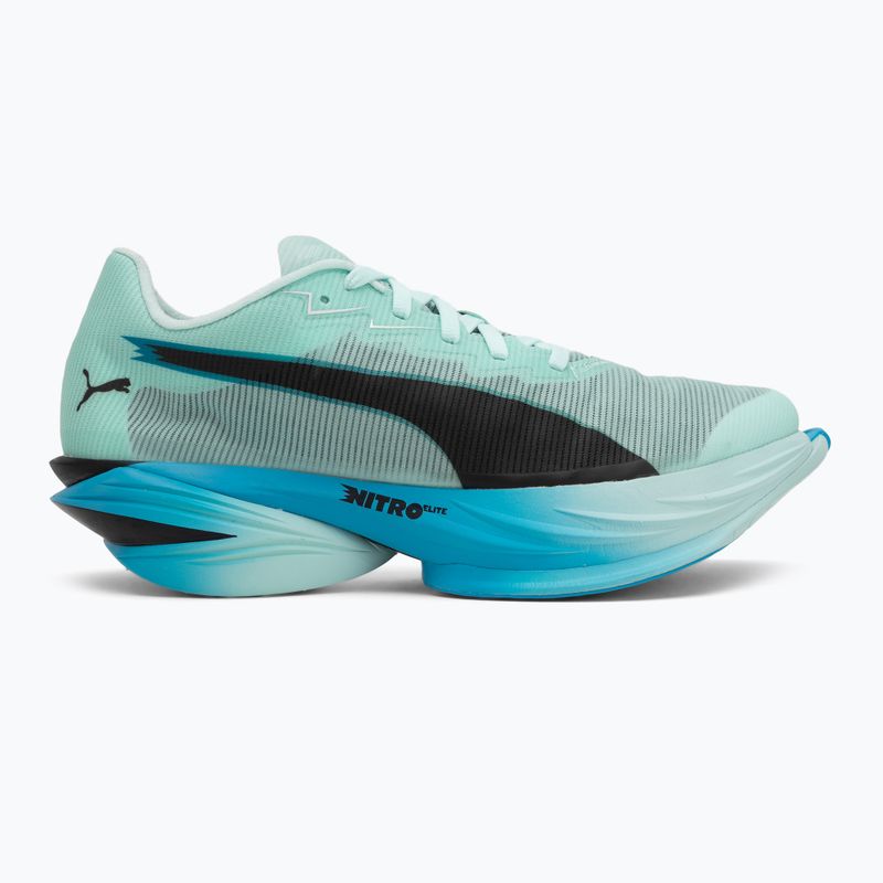 Încălțăminte de alergat pentru femei PUMA Fast-R Nitro Elite 3 mint melt / speed blue 2