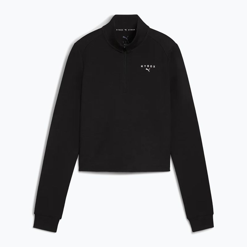 Bluza damă PUMA x HYROX Cloudspun 1/4 Zip puma black 5
