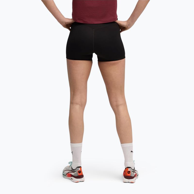 Pantaloni scurți de antrenament pentru femei PUMA x HYROX Shapeluxe 3" Tight negru puma 3