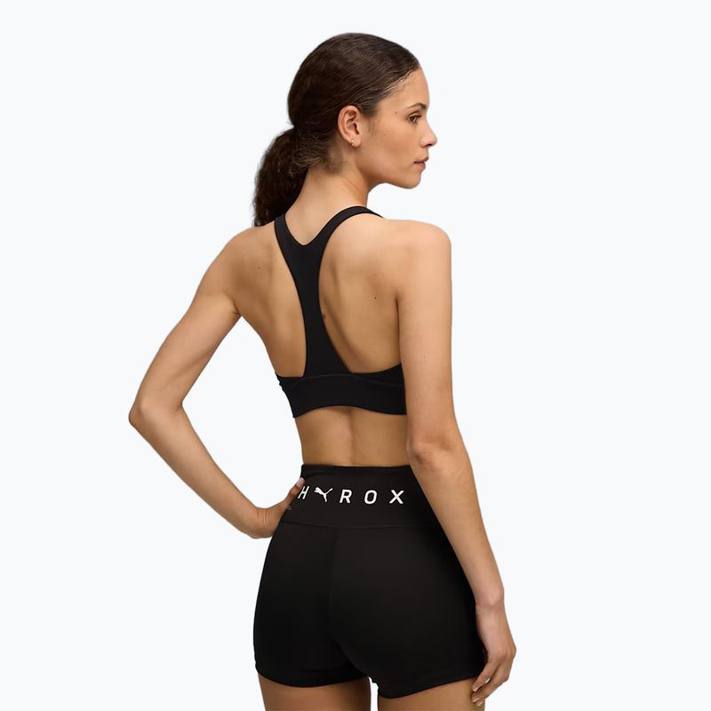 Sutien sport PUMA x HYROX Shapeluxe High Neck negru 3