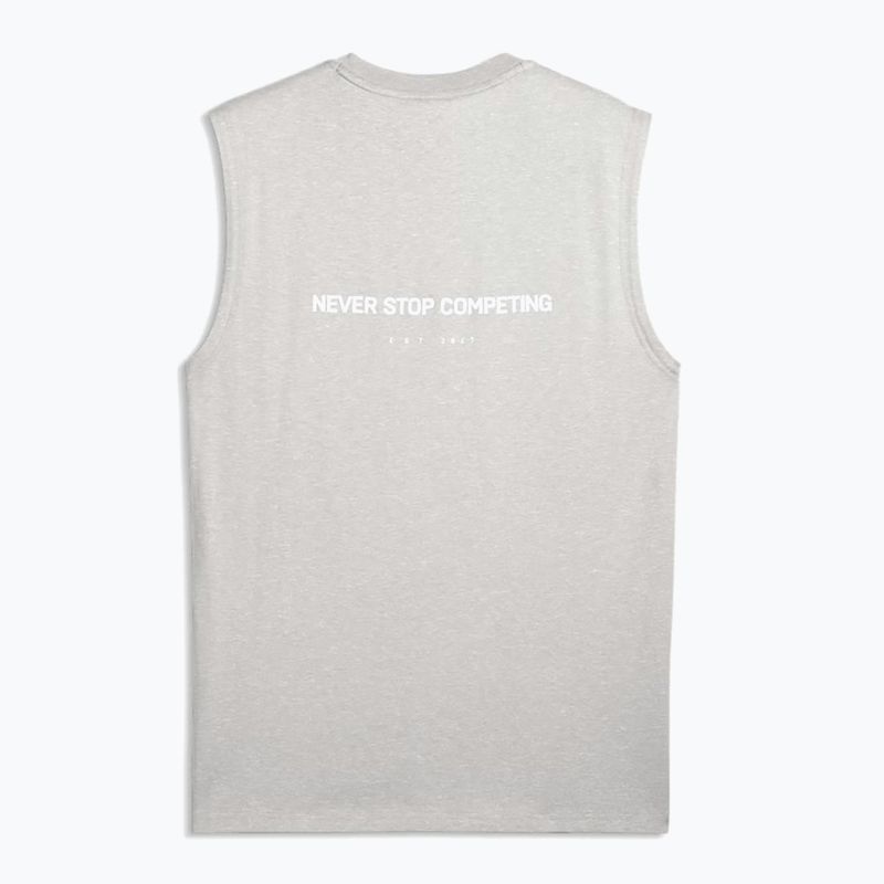 Tricou de antrenament pentru bărbați PUMA x HYROX Cutoff Tank gri 5