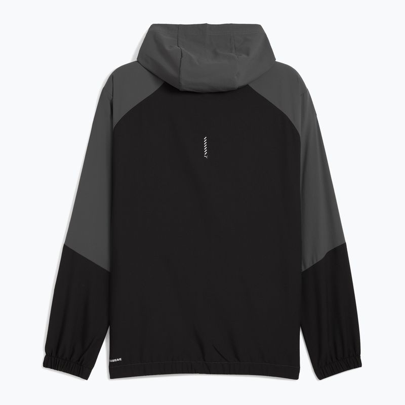 Geacă de alergare pentru bărbați PUMA Run Ultraweave Hooded dusky gray 2