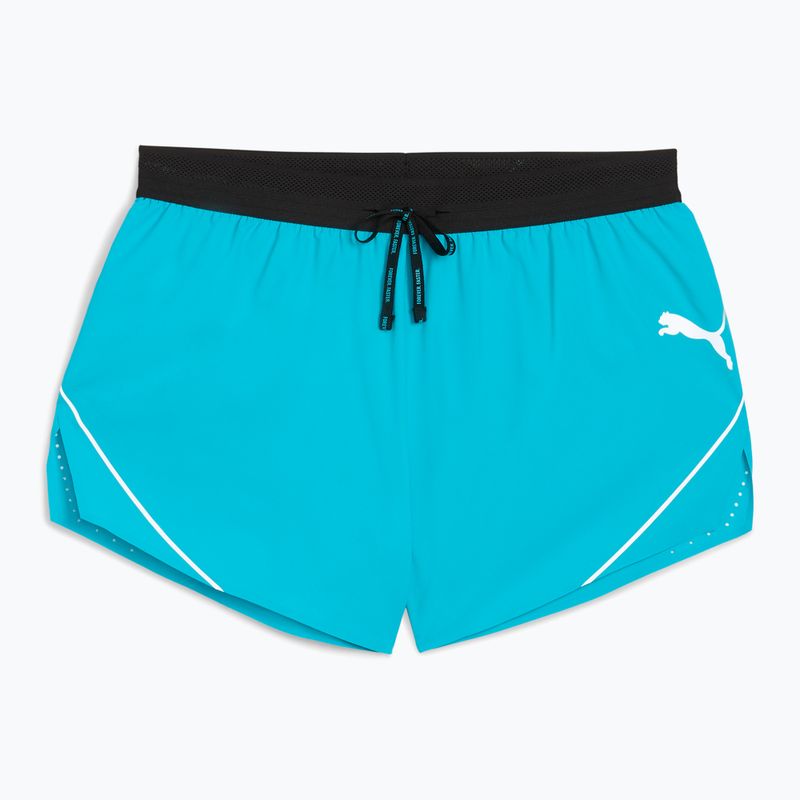 Pantaloni scurți de alergare pentru bărbați PUMA Raceday Ultrawave 3" Split speed blue