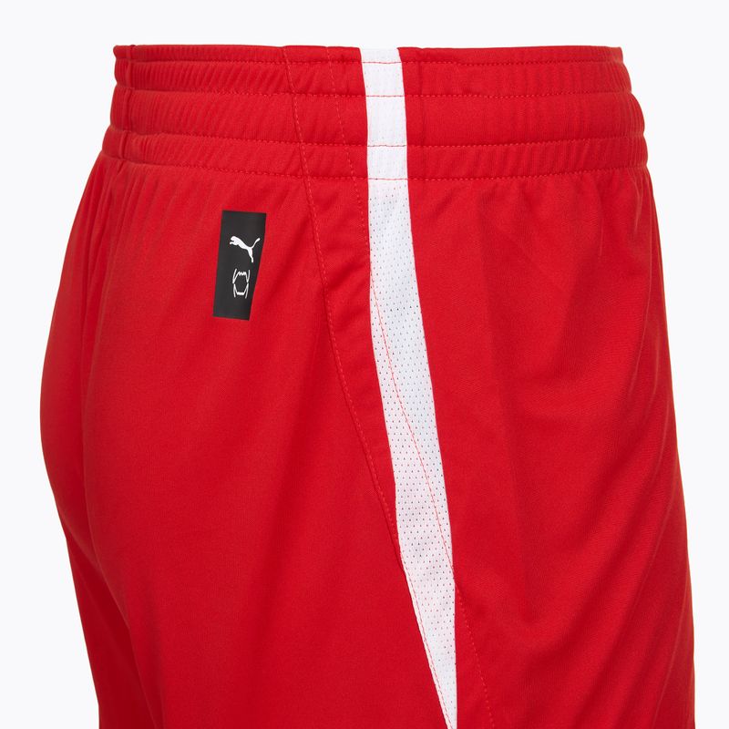 Pantaloni scurți de baschet pentru bărbați PUMA teamJAWS Starter for all time red 4