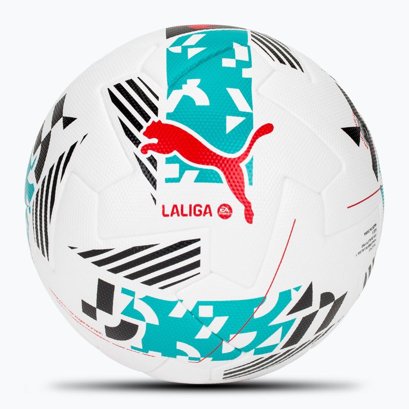 Minge de fotbal PUMA Orbita Laliga 1 FIFA Quality Pro puma white/multicolor mărime 5