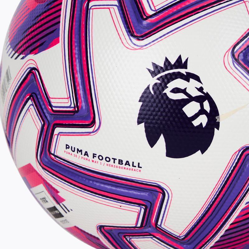 Minge de fotbal  PUMA Orbita Ultimate PL Brilliance puma white/multicolor mărime 5 3