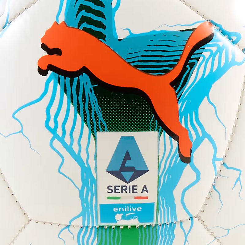 Minge mini de fotbal PUMA Orbita Serie A Mini puma white/multicolor mărime 1 2