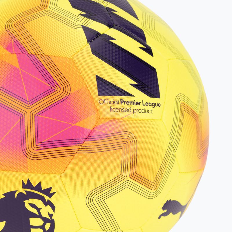 Minge de fotbal  PUMA Orbita Cup PL Lights fluo yellow/multicolor mărime 4 3