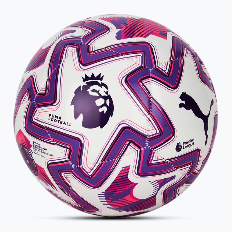 Minge de fotbal  PUMA Orbita Play PL Brilliance puma white/multicolor mărime 3 2