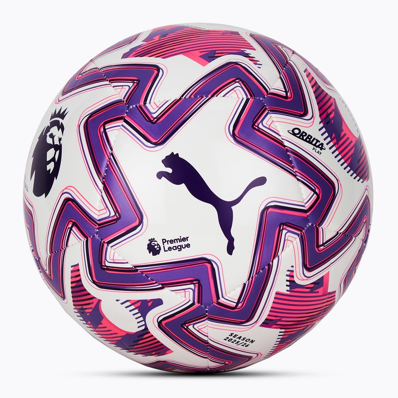 Minge de fotbal  PUMA Orbita Play PL Brilliance puma white/multicolor mărime 5