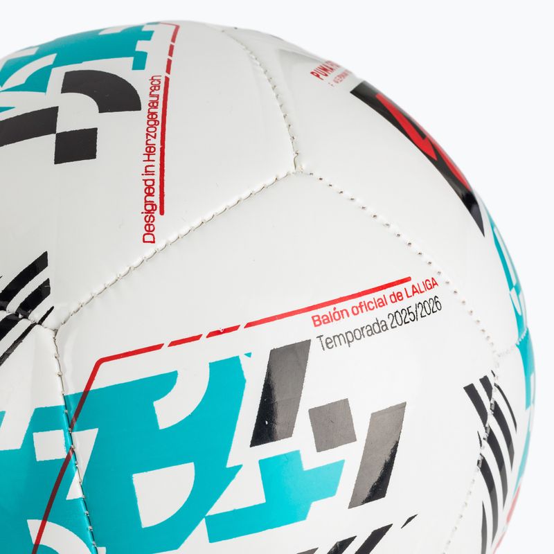 Minge mini de fotbal PUMA Orbita Laliga 1 Mini puma white/multicolor mărime 1 3