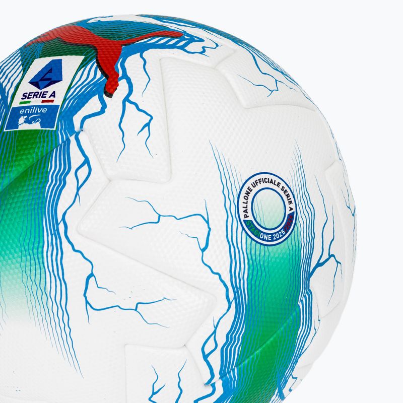 Minge de fotbal PUMA Orbita Serie A FIFA Quality Pro puma white/multicolor mărime 5 4