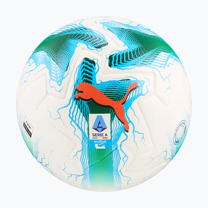 Minge de fotbal  PUMA Orbita Serie A FIFA Quality Pro puma white/multicolor mărime 5