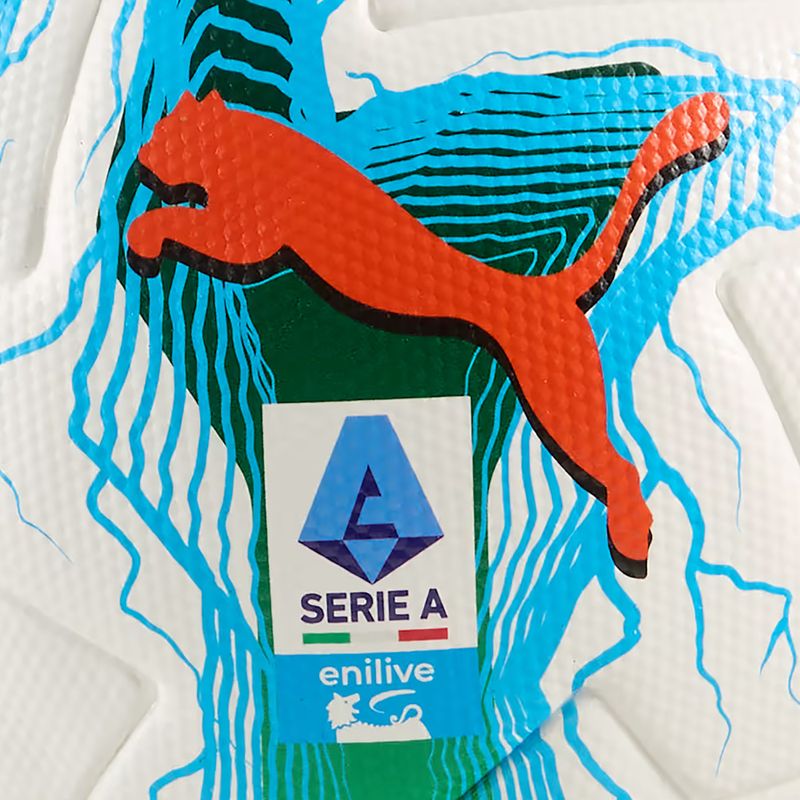 Minge de fotbal  PUMA Orbita Serie A FIFA Quality Pro puma white/multicolor mărime 5 2