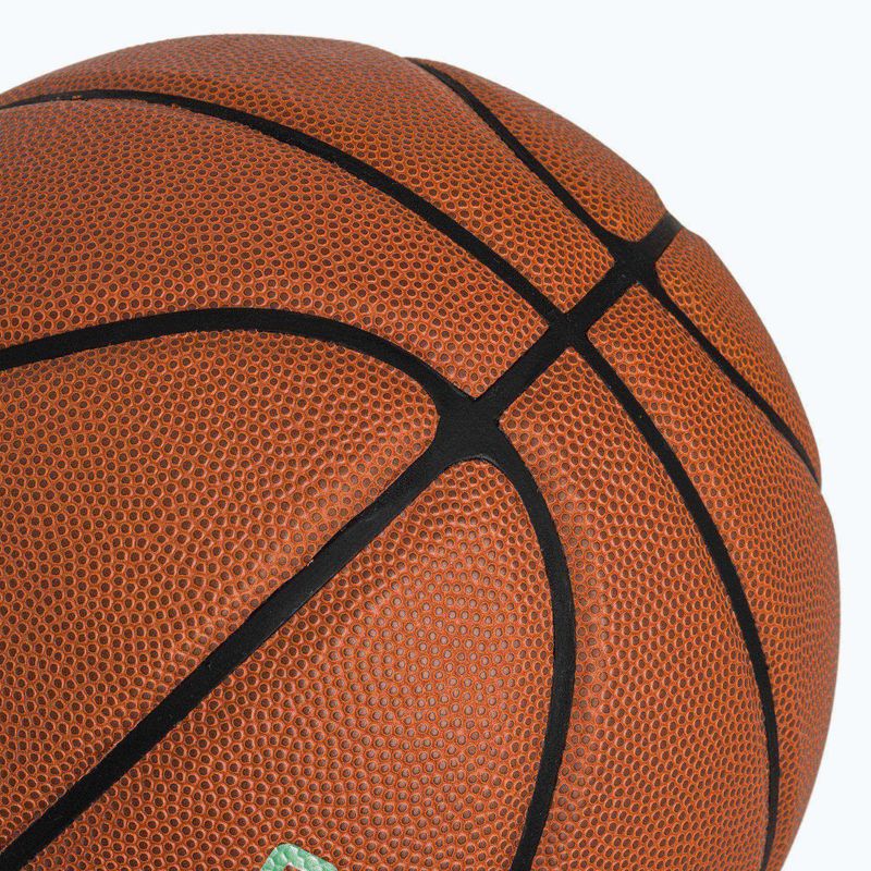 Minge de baschet PUMA teamJAWS Court Pro Basketball leather brown/dark shadow mărime 7 3