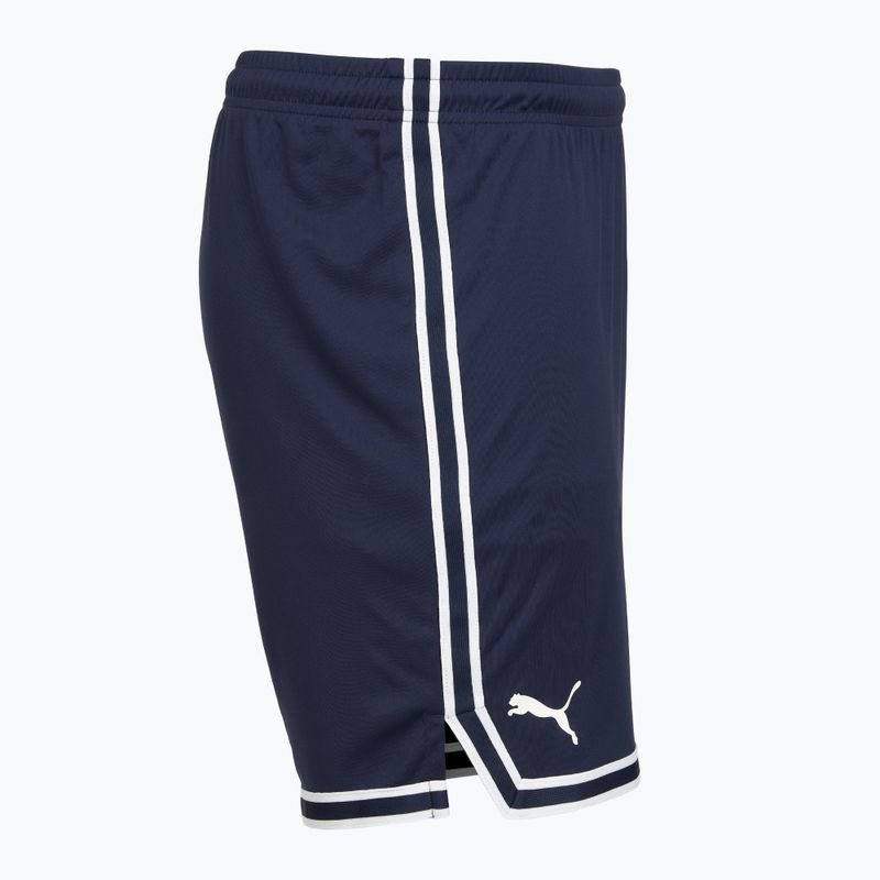 Pantaloni scurți de baschet pentru bărbați PUMA Hoops Team Game puma navy 3