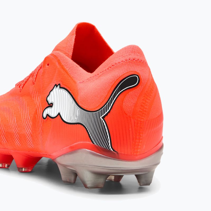 Încălțăminte de fotbal PUMA Future 9 Fusion FG/AG glowing red/puma white/puma black/puma silver 8