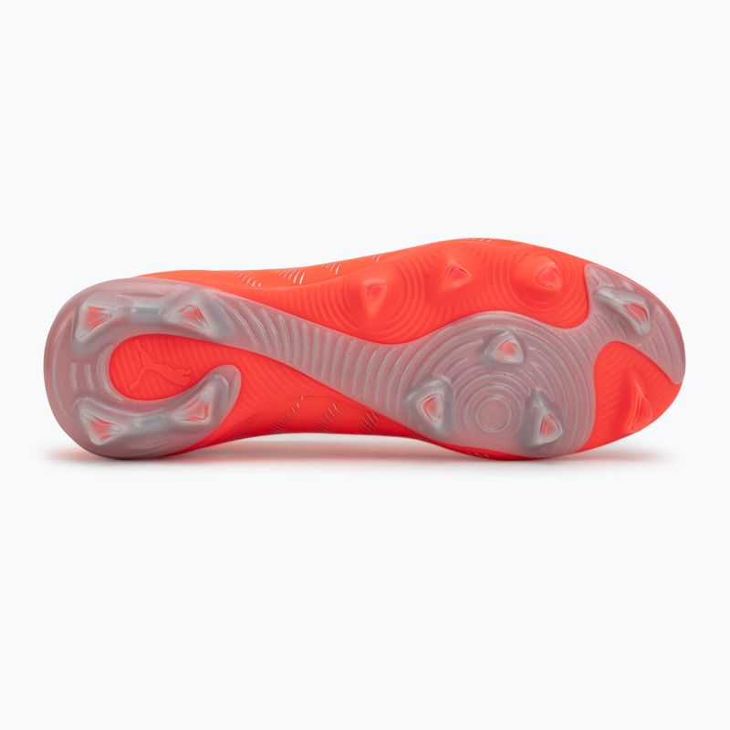 Încălțăminte de fotbal PUMA Future 9 Pro FG/AG glowing red/puma white/puma black/puma silver 4