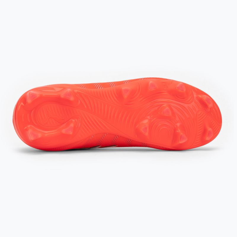 Încălțăminte de fotbal pentru copii PUMA Future 9 Pro FG/AG Jr glowing red/puma white/puma black/puma silver 4