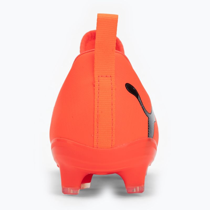 Încălțăminte de fotbal pentru copii PUMA Future 9 Match LL FG/AG Jr glowing red/puma white/puma black/puma silver 6