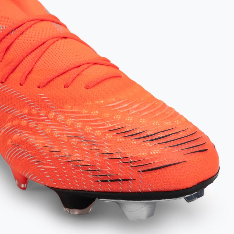 Încălțăminte de fotbal PUMA Future 9 Ultimate FG glowing red/puma white/puma black/puma silver 7