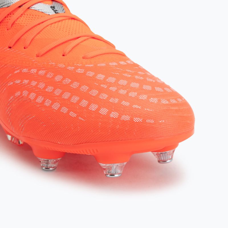 Încălțăminte de fotbal PUMA Future 9 Match MxSG glowing red/puma white/puma black/puma silver 7