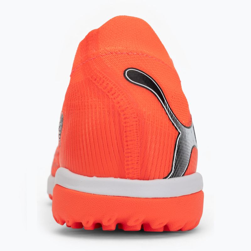 Încălțăminte de fotbal PUMA Future 9 Match TT glowing red/puma white/puma black/puma silver 6