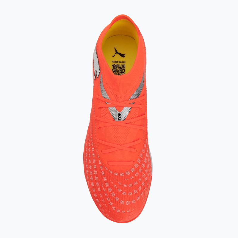 Încălțăminte de fotbal PUMA Future 9 Match IT glowing red/puma white/puma black/puma silver 5