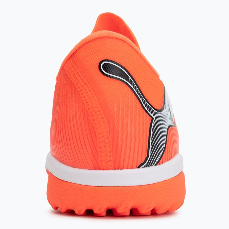 Încălțăminte de fotbal PUMA Future 9 Match Fusion FG/AG glowing red/puma white/puma black/puma silver 6