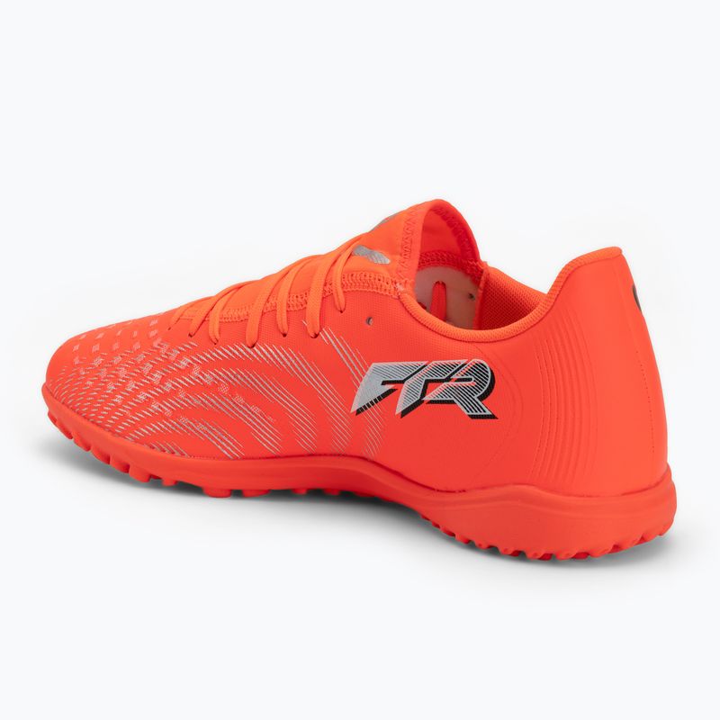 Încălțăminte de fotbal PUMA Future 9 Play TT glowing red/puma white/puma black/puma silver 3