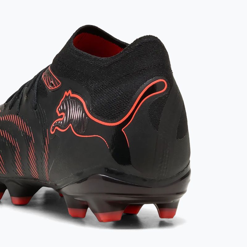 Încălțăminte de fotbal PUMA Future 9 Pro FG/AG puma black/glowing red/strong grey 10