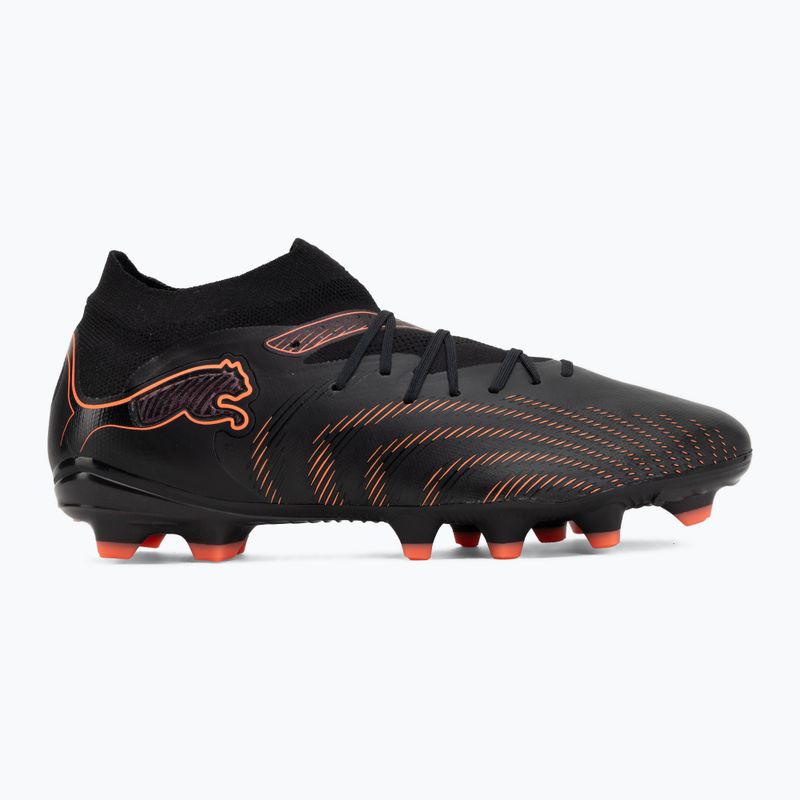 Încălțăminte de fotbal PUMA Future 9 Pro FG/AG puma black/glowing red/strong grey 2