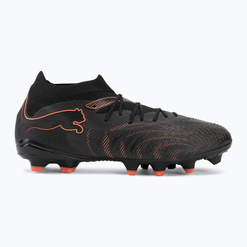 Încălțăminte de fotbal PUMA Future 9 Match FG/AG puma black/glowing red/strong grey 2
