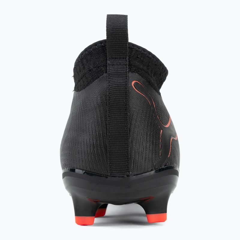 Încălțăminte de fotbal pentru copii PUMA Future 9 Match FG/AG Jr puma black/glowing red/strong grey 6