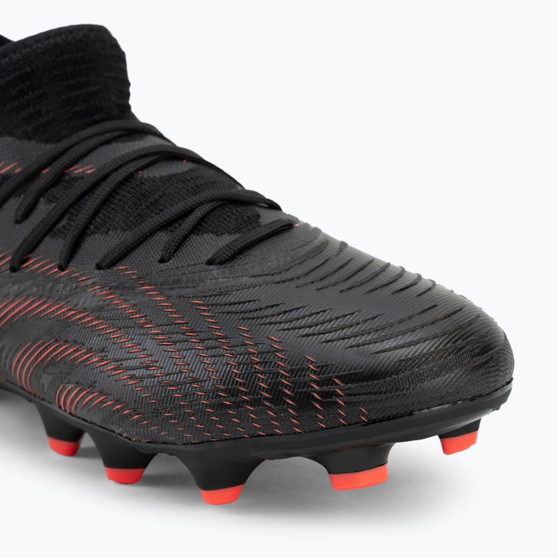 Încălțăminte de fotbal pentru copii PUMA Future 9 Match FG/AG Jr puma black/glowing red/strong grey 7