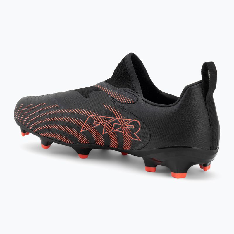 Încălțăminte de fotbal pentru copii PUMA Future 9 Match LL FG/AG Jr puma black/glowing red/strong grey 3