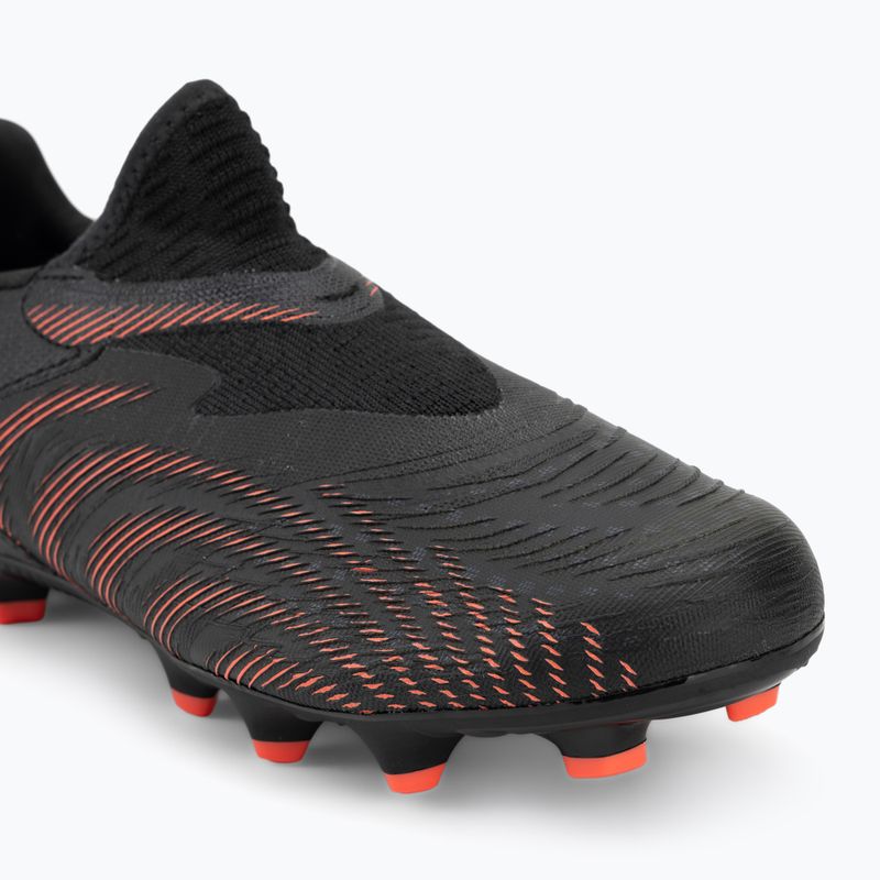 Încălțăminte de fotbal pentru copii PUMA Future 9 Match LL FG/AG Jr puma black/glowing red/strong grey 7